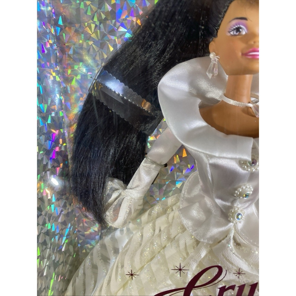 CRYSTAL SPLENDOR BARBIE SPECIAL EDITION AFRICAN AMERICAN 1995 Vintage Mattel - Picture 3 of 16